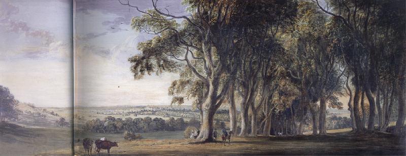 SANDBY, Paul View of WIndsor from Snow Hill